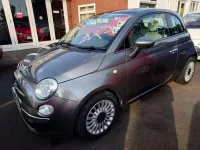 Used Fiat 500 Lounge 69 HP (50 kW) 2011 Grey Hatchback