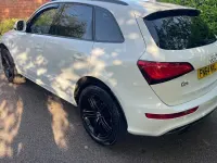 Used Audi Q5 S-line plus 180 HP (132 kW) 2015 White SUV
