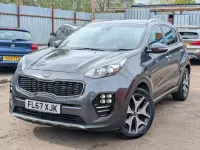 Used Kia Sportage GT-Line 115 HP (84 kW) 2017 Silver SUV