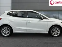 Used Seat Ibiza SE Technology 95 HP (69 kW) 2021 White Hatchback