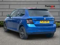 Used Skoda Fabia Colour Edition 94 HP (69 kW) 2018 Blue Hatchback