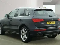 Used Audi Q5 S-line plus 230 HP (169 kW) 2015 Blue SUV