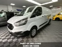 Used Ford Transit Custom 130 HP (95 kW) 2021 White Van