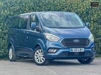 Used Ford Tourneo Titanium 131 HP (96 kW) 2022 Blue MPV