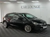 Used Vauxhall Astra Design Edition 105 HP (77 kW) 2017 Black Hatchback