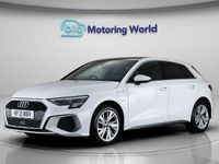 Used Audi A3 Sportback S-Line 2021 White Hatchback