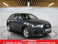 Used Audi Q3 Sport 150 HP (110 kW) 2018 Grey SUV