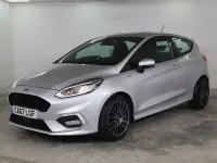Used Ford Fiesta ST-Line 100 HP (73 kW) 2018 Silver Hatchback