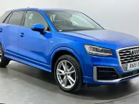 Used Audi Q2 S-Line 150 HP (110 kW) 2019 Blue SUV