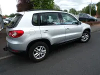 Używany VW Tiguan S 140 KM (102 kW) 2010 Srebrny SUV