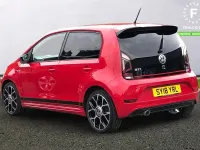 Begagnad VW up! GTI 115 HK (84 kW) 2018 Röd Halvkombi