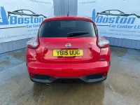 Used Nissan Juke Acenta 110 HP (80 kW) 2015 Red SUV