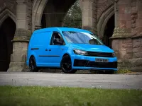 Used VW Caddy Maxi Startline 102 HP (75 kW) 2016 Blue MPV
