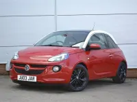 Used Vauxhall Adam Glam 70 HP (51 kW) 2013 Red Hatchback
