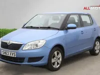 Used Skoda Fabia SE 2014 Blue Hatchback