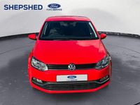 Used VW Polo Edition 60 HP (44 kW) 2017 Red Hatchback