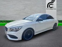 Usado Mercedes CLA200 AMG line 136 HP (100 kW) 2018 Branco Sedan