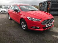 Used Ford Mondeo Zetec 2017 Red Estate