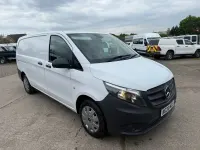 Used Mercedes Vito 140 HP (102 kW) 2020 White Van