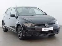 Used VW Polo Match 95 HP (69 kW) 2024 Black Hatchback