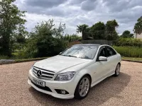 Used Mercedes C200 2010 White Sedan