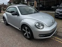 Used VW Beetle Sportline 210 HP (154 kW) 2014 Red Hatchback