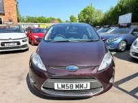 Used Ford Fiesta Titanium 2008 Red Hatchback
