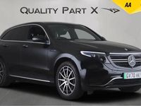 Used Mercedes EQC400 AMG line 300 kW (408 HP) 2020 Black SUV