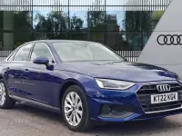 Używany Audi A4 Black Edition 147 KM (108 kW) 2022 Niebieski Sedan/Limuzyna