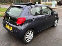 Used Citroën C1 Feel 82 HP (60 kW) 2015 Blue Hatchback