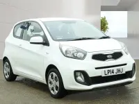 Used Kia Picanto Air 68 HP (50 kW) 2014 White Hatchback