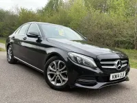 Begagnad Mercedes C200 184 HK (135 kW) 2014 Svart Sedan