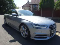 Used Audi A6 S-Line 190 HP (139 kW) 2015 Silver Sedan