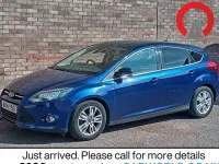 Usado Ford Focus Titanium 115 HP (84 kW) 2014 Azul Citadino