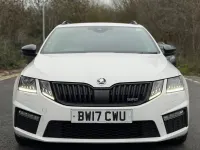 Used Skoda Octavia vRS 2017 White Estate