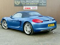 Used Porsche Boxster 265 HP (194 kW) 2014 Blue Cabriolet