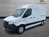 Used Mercedes Sprinter 140 HP (102 kW) 2019 White Van
