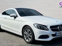 Used Mercedes C250 Premium Plus 204 HP (150 kW) 2018 White Coupe