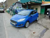 Used Ford Fiesta Titanium 2013 Blue Hatchback