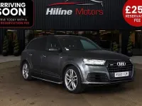 Usado Audi Q7 Black Edition 286 HP (210 kW) 2019 Cinzento SUV
