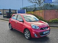 Used Nissan Micra N-TEC 2016 Red Hatchback