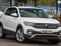 Used VW T-Cross Active 2022 White SUV