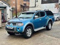 Used Mitsubishi L200 165 HP (121 kW) 2008 Blue Pickup