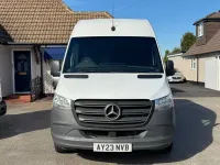 Begagnad Mercedes Sprinter Progressive 2023 Vit Van