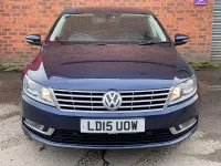 Used VW CC GT 184 HP (135 kW) 2015 Blue Sedan