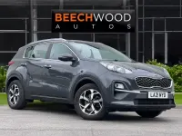 Used Kia Sportage 136 HP (100 kW) 2021 Grey SUV