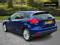 Used Ford Focus Titanium X 125 HP (91 kW) 2017 Blue Hatchback