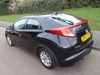 Begagnad Honda Civic SE 100 HK (73 kW) 2013 Svart Halvkombi