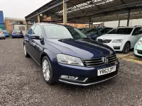 Begagnad VW Passat Highline 140 HK (102 kW) 2013 Blå Sedan