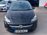 Used Vauxhall Corsa 2018 Black Hatchback